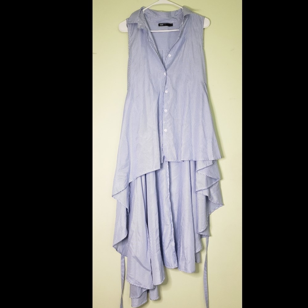 High Low Asymmetrical Button Down Top 53 - image 1